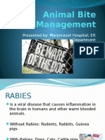 Animal Bite Management