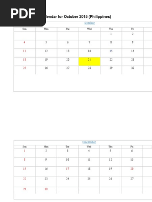 Calendar
