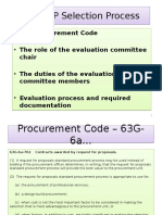 Proposal Evaluation Process