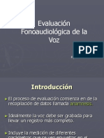 Evaluaci n FA de La Voz