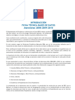 Introducción Ficha Técnica Base de Datos Atenciones