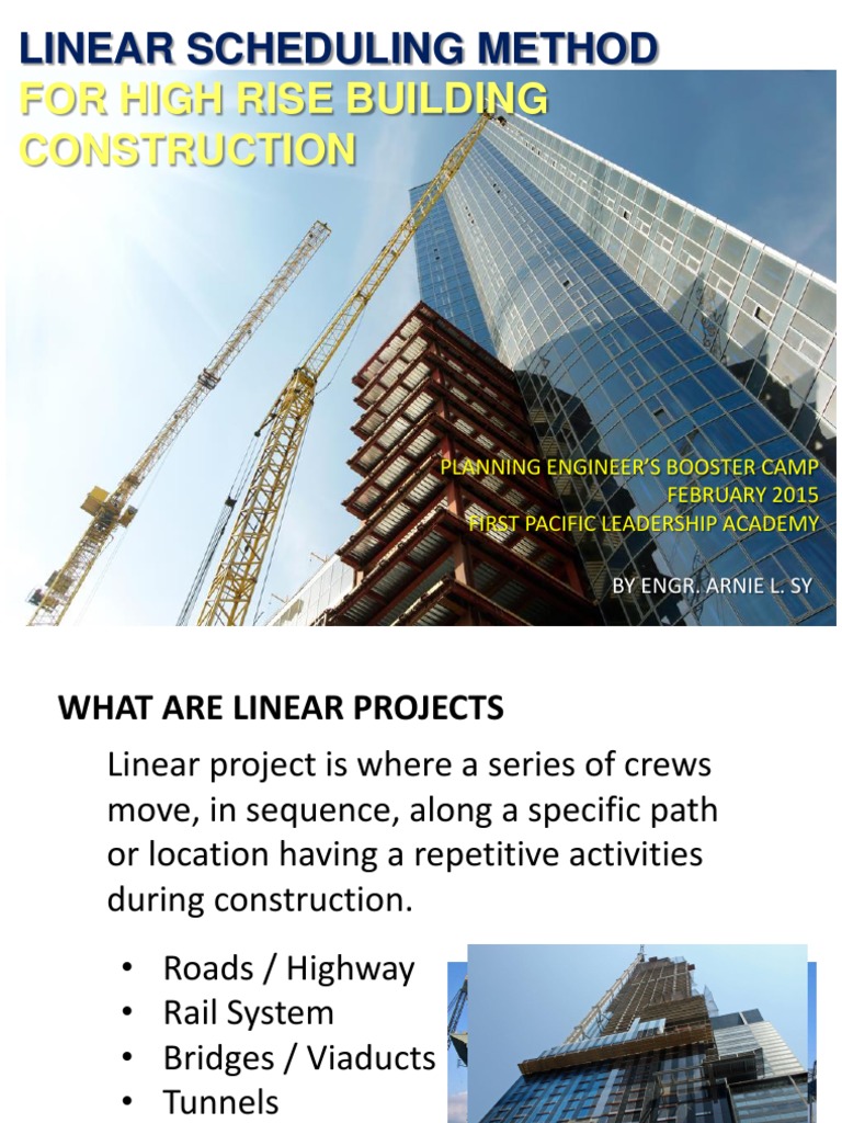 Achieving Linear Scheduling in Primavera P6: An Effective Guide to ...