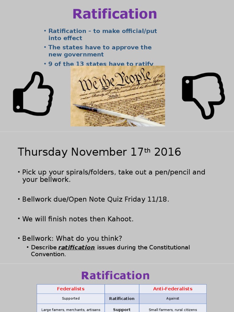Ratification | PDF