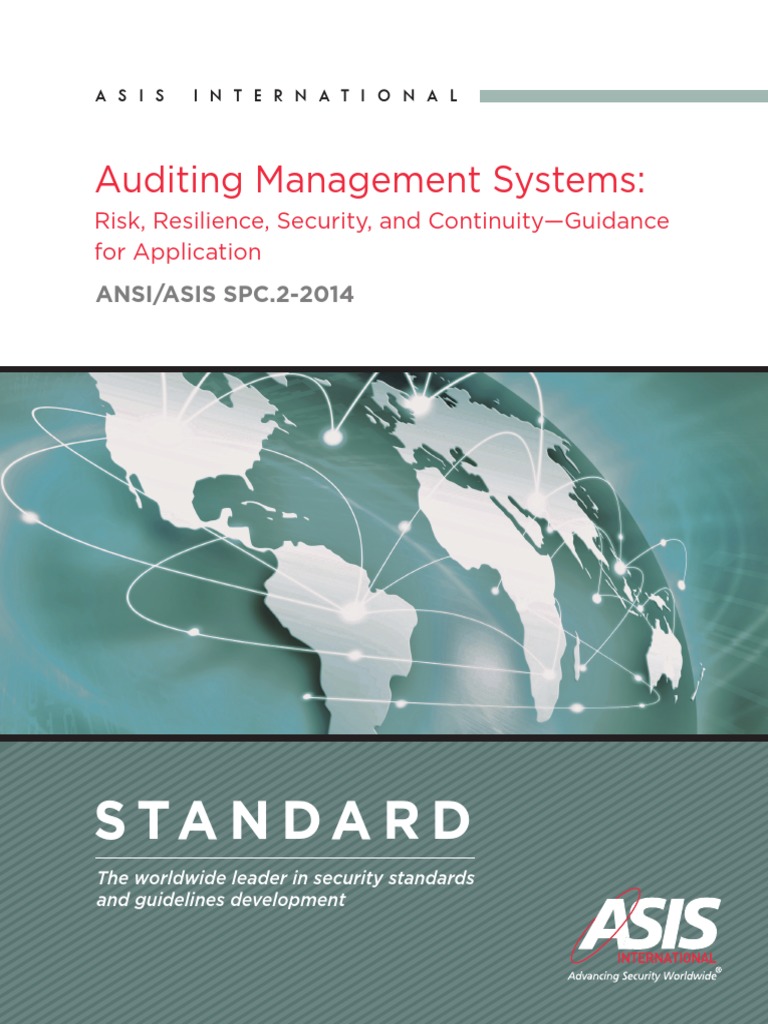 ANSI-ASIS_Audiiting Management Systems_SPC2_Exec Summary.pdf | Audit |  Business Continuity