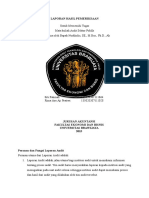 Audit SP Laporan Hasil Pemeriksaan