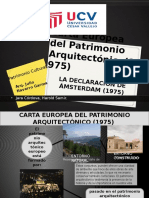 Carta Europea Del Patrimonio Arquitectónico