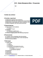 Kisi Kisi ISO 9001 2015 - Sistem Manajemen Mutu - Persyaratan