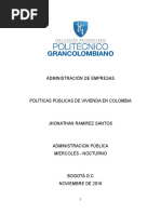 Politica Publica Vivienda New ¡¡
