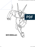 Ben 10 Coloring Page1