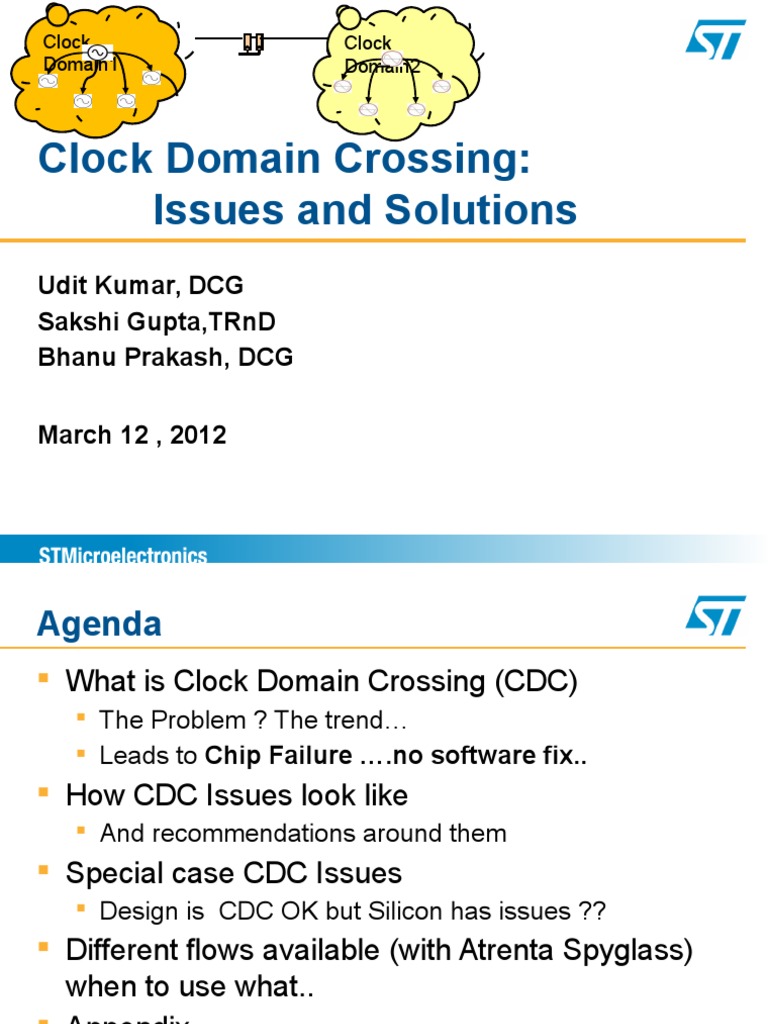 CDC Tutorial Slides | PDF | Digital Electronics | Electrical Engineering