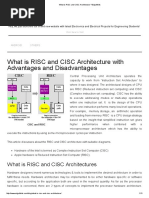 What Is RISC and CISC Architecture - Edgefxkits