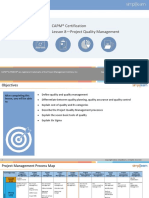 Lesson 8 -CAPM Prep Quality Management V2