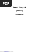 Boost Mobile User Guide Part 2