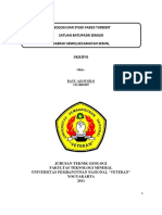 Geologi & Studi Fasies Turbidit Semilir Daerah Semin YK (Bayu