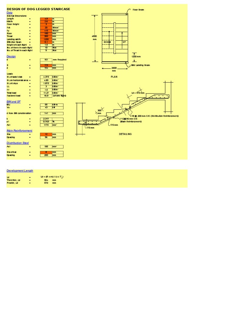 Dog Legged Staircase PDF