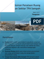 Pedoman Penataan Ruang Kawasan Sekitar TPA Sampah - 1 PDF