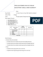 Format Penilaian Pembuatan Ice Cream