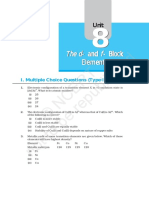 CBSE NCERT Exemplar Questions Solutions CBSE Class 12 Chemistry Chapter 8 The D and F Block Elements