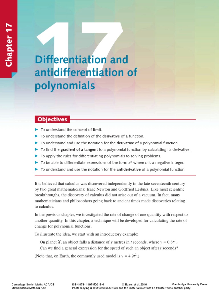 Chapter 17 - Essential Mathematical Methods Unit 1&2 | Download Free ...