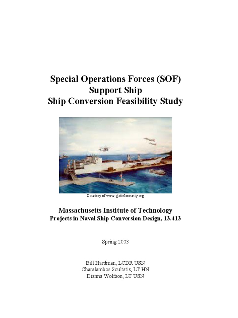 SOF Support Ship Conept | PDF | Ships | Shipping