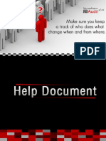 Active Directory Audit Help Document