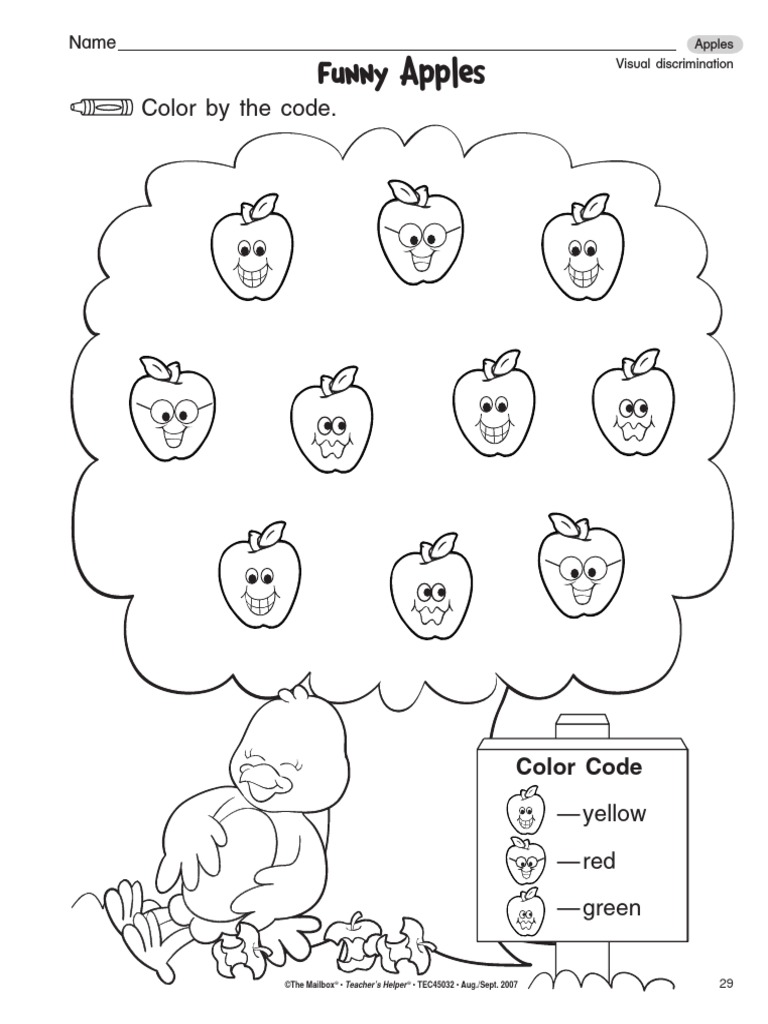 worksheet visual discrimination pdf pdf