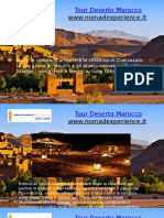 Tour Deserto Marocco