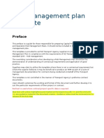 Risk Management Plan Template: Preface