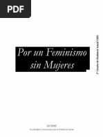 CUDS - Por Un Feminismo Sin Mujeres | PDF | Feminismo | Estudios ...