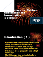 Fluid Therapy & Resuscitation I Children (2008 Nov)