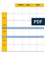 plantilla semanal