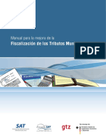 Manual para La Mejora de La Fiscalizacion de Los Tributos Municipales PDF