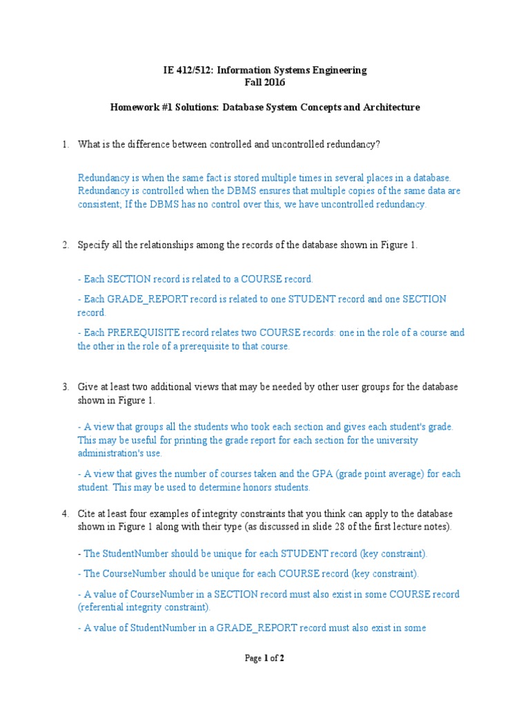 Database Concepts for Students | PDF | Databases | Table (Database)