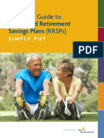 Registered Retirement Savings Plans (RRSPS) : Your 2015 Guide To