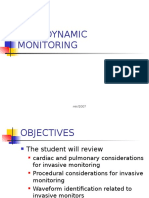 Hemodynamic Monitoring