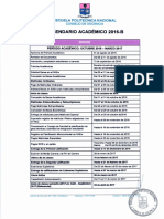 Calendario Academico 2016-B