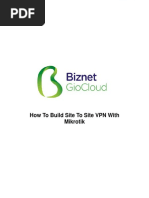 Biznet GIO Cloud-VPN Site to Site Using Mikrotik