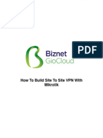 Biznet GIO Cloud-VPN Site To Site Using Mikrotik