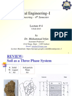 Geotechnical Engineering-I: BSC Civil Engineering - 4 Semester