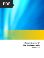 VBA Developers Guide