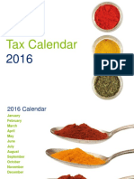 Panama Calendario Tributario 2016