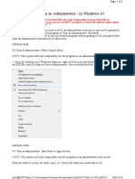 Set Autocad To Run As Administrator - in Windows 10