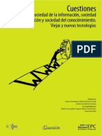 GONZALEZ FRIGOLI y POIRÉ. Cuestiones de la sociedad de la información, sociedad de la comunicación y sociedad del conocimiento..pdf
