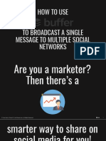 How to Use Buffer to Broadcast a Single Message to Multiple Social Networks - Kev Chavez - Your Keen & Crisp VP