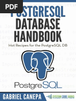 PostgreSQL Database Handbook PDF