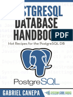 PostgreSQL Database Handbook PDF