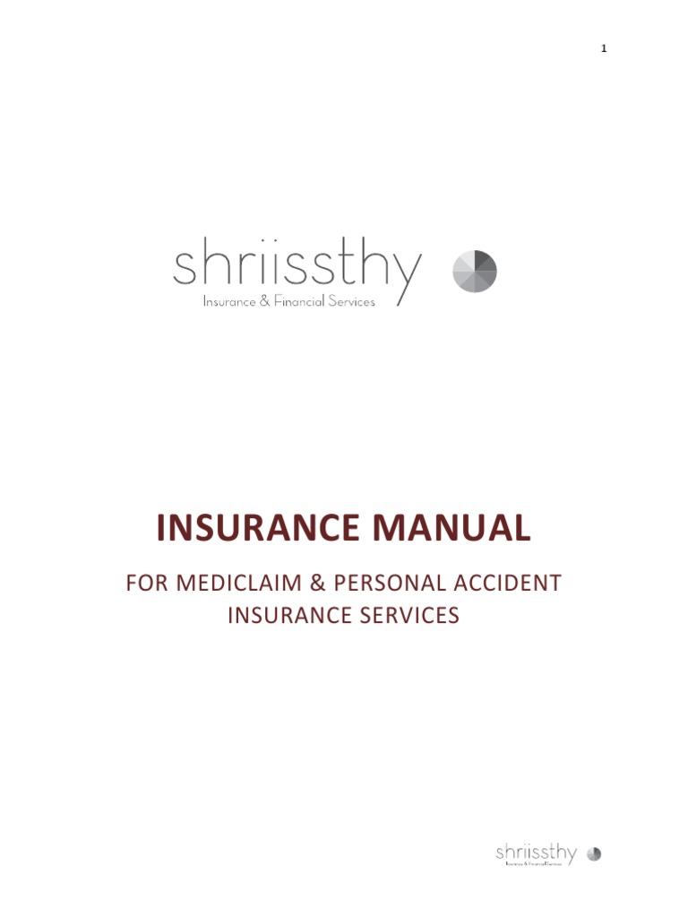 Insurance Manual - OfFICERS - Elegant Marine | PDF | Insurance | Medicaid