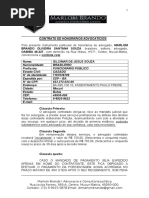 Contrato de Honorários Advocatícios