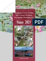 Bangladesh Vision for Environmentally Sustainable and Climate-Resilient Development by 2021