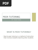 Peer Tutoring